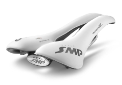 Selle SMP WELL AISI Sattel Breite 144mm Gestell Edelstahl weiss