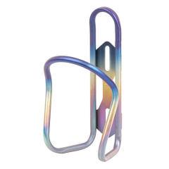 SILCA Rainbow Titanium Flaschenhalter - Titan anodisiert bunt