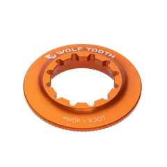 Wolf Tooth Centerlock Verschlussring - interne Verschraubung Aluminium orange