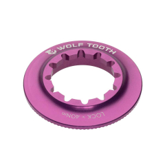 Wolf Tooth Centerlock Verschlussring - interne Verschraubung Aluminium purple