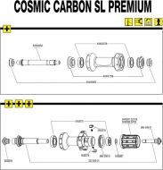 Mavic Cosmic Carbone SL Premium Vorderradachse