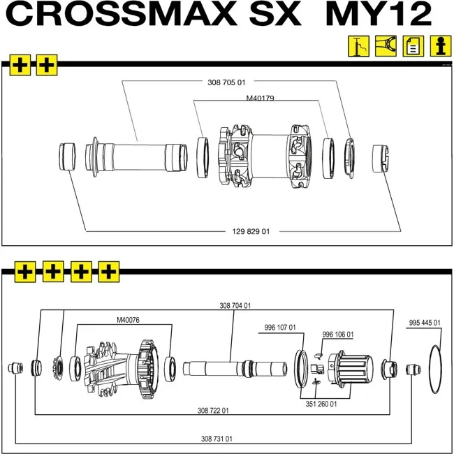 Mavic Nabenlagersatz MTB QR20 Vorderrad Typ 61805 | 25x37x7 mm 2 Stück