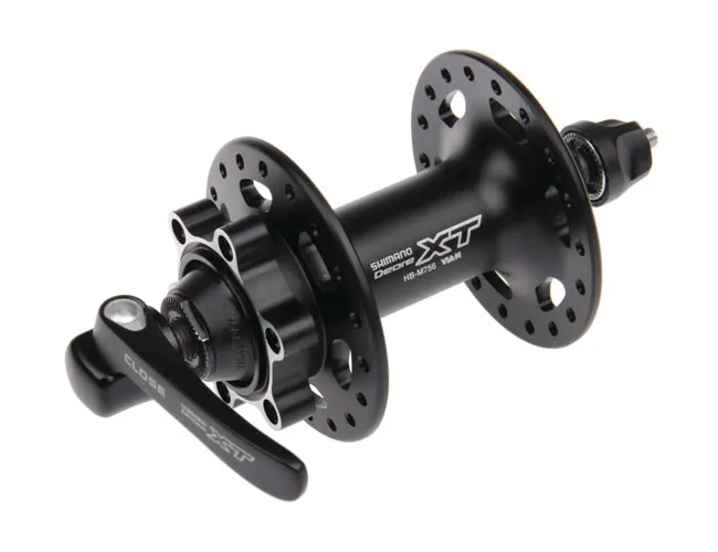 Shimano XT Nabe HB-M756 Vorderrad Disc 6 Loch schwarz 36 Loch