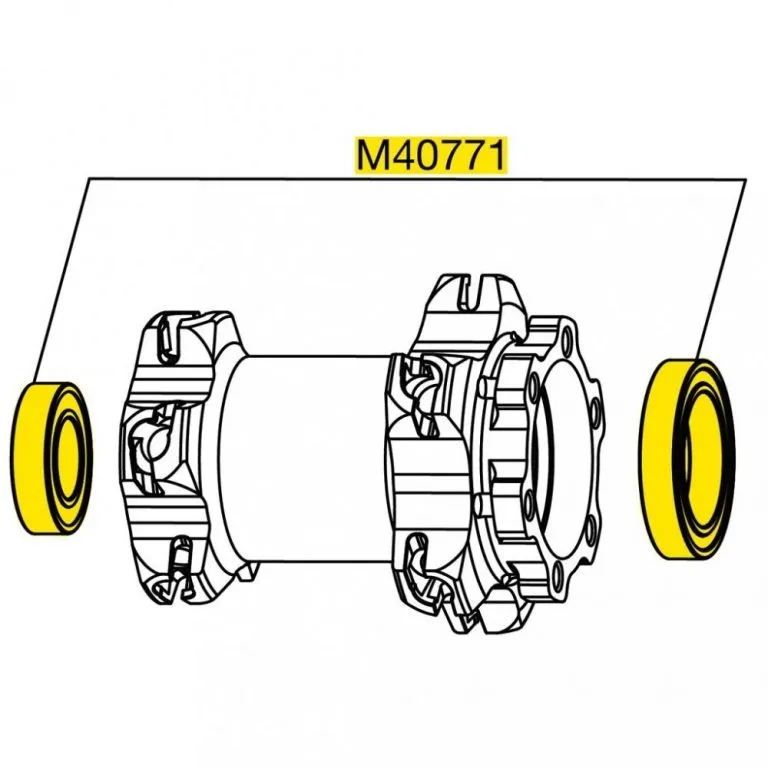 Mavic Nabenlager Lefty Vorderrad | Satz 2 Stück