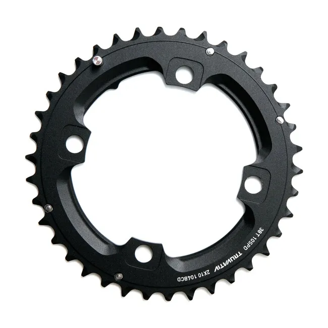 Sram X0 Kettenblatt 38 Zähne 104 mm Lochkreis schwarz mit Bolzen 10x2-fach
