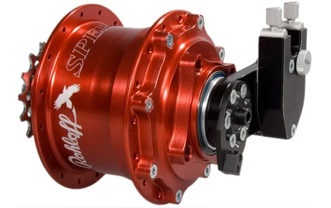 Rohloff Speedhub 500/14 CC DB EX OEM Disc 36 Loch rot