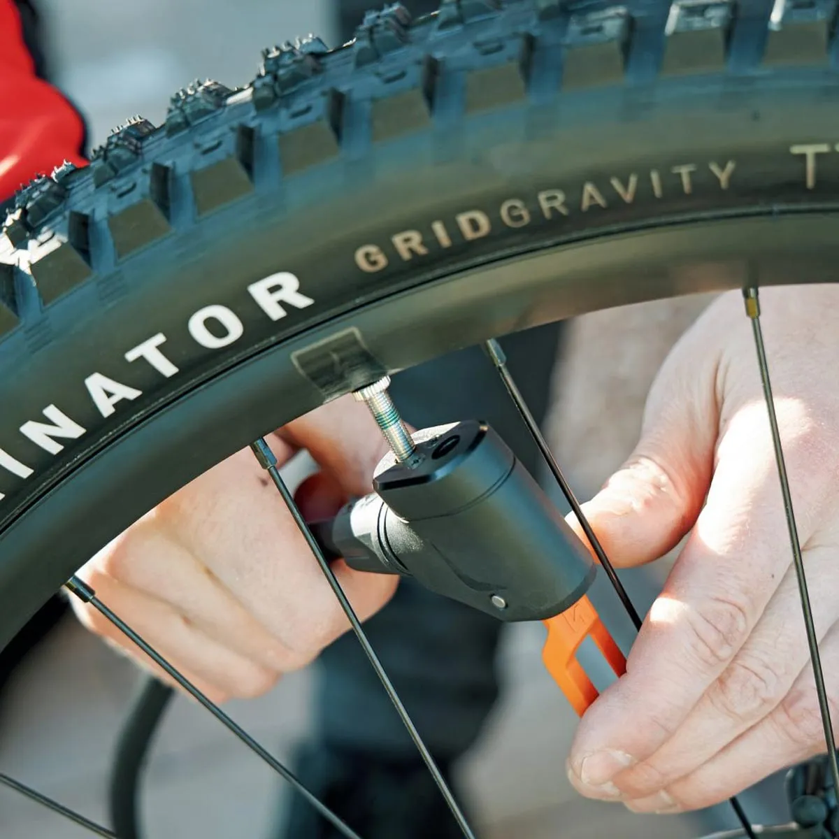 SKS Airkompressor 10.0 Standpumpe schwarz Pumpenkopf Multi Valve