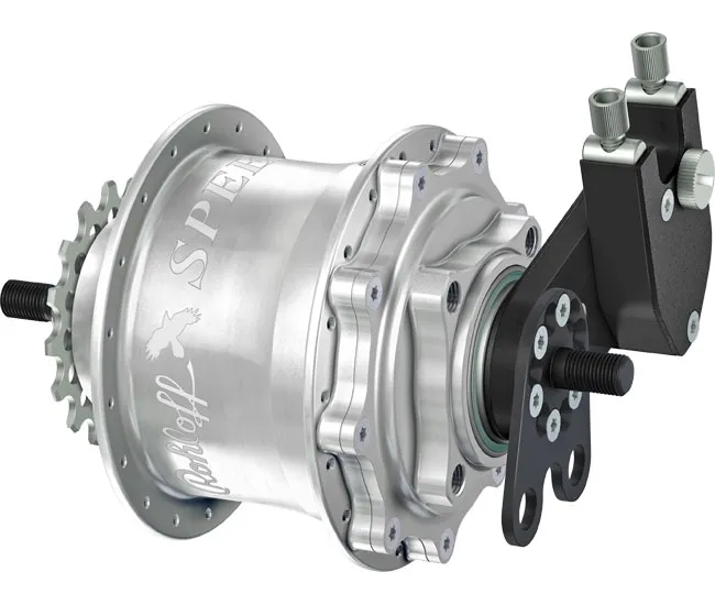 Rohloff Speedhub 500/14 TS DB silber 32 Loch