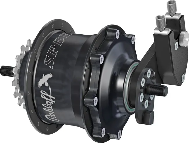 Rohloff Speedhub 500/14 TS EX OEM Tandem schwarz 36 Loch