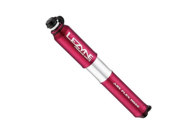 Lezyne CNC Pressure Drive Minipumpe small rot 8,3 Bar