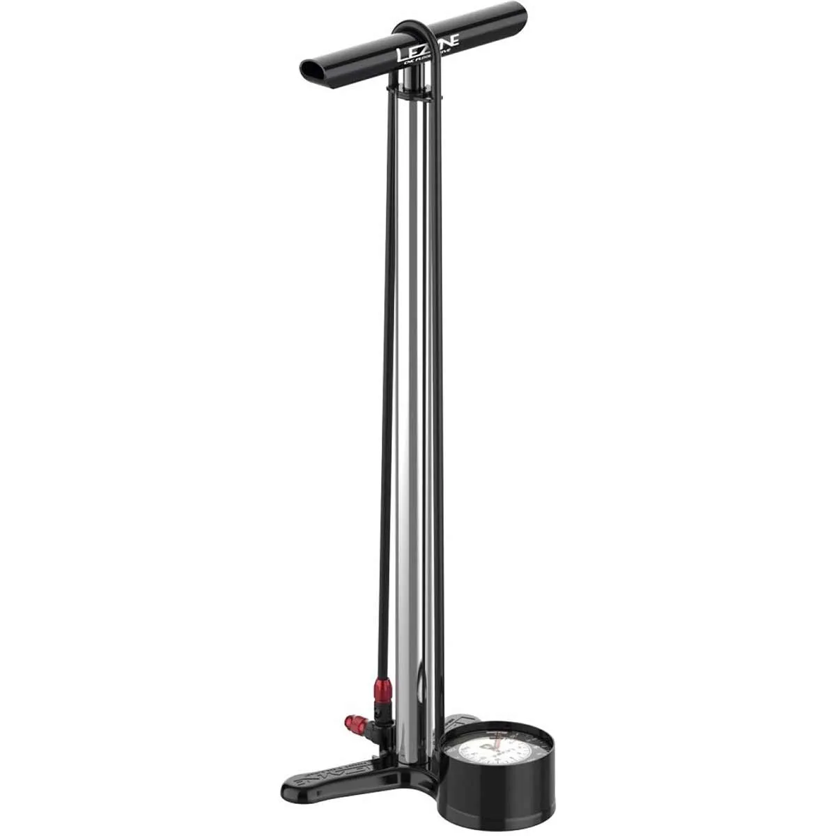 Lezyne CNC HP Floor Drive 3.5 Standpumpe silber max 15 bar