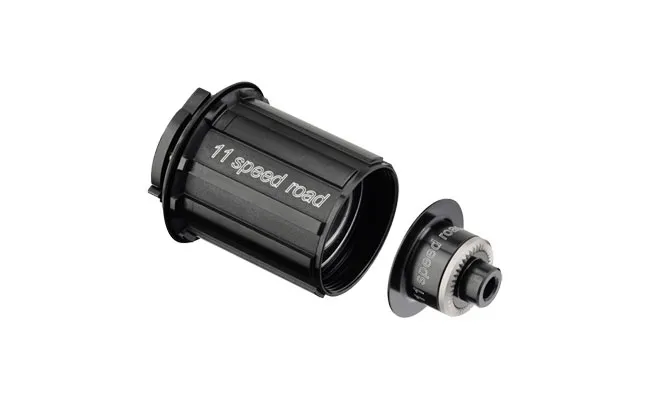 DT Swiss 3-Klinken/Pawl Freilaufkörper-Kit | Alu Road HG11 + Endanschlag rechts SSP 10x130/135 mm