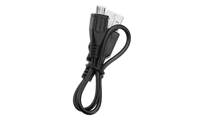 Lezyne Ersatz Micro USB Ladekabel Farbe Schwarz