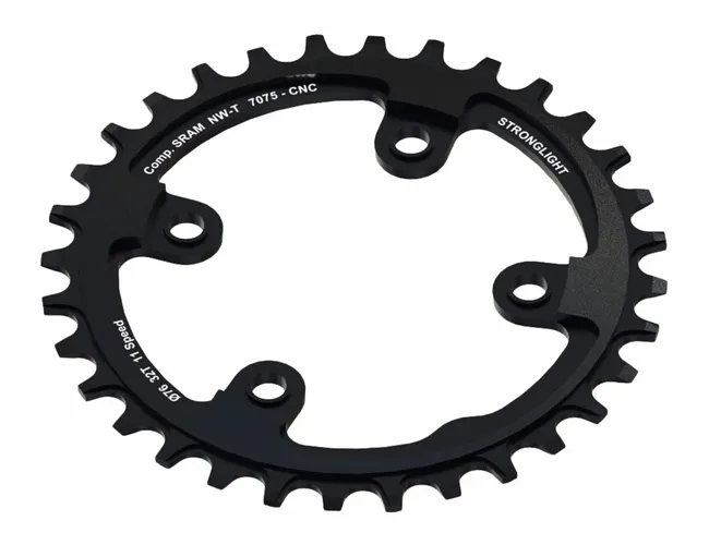 Stronglight Kettenblatt für Sram X01 Kurbeln 34 Zähne 104 LK 1x11 schwarz