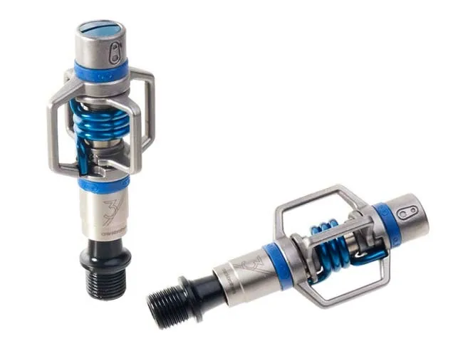 Crankbrothers Eggbeater 3 Klickpedale silber-blau incl Cleats