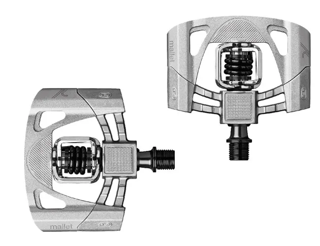 Crankbrothers Mallet 2 Pedal raw-silver