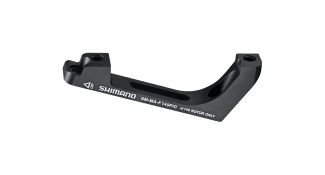 Shimano Adapter Flat Mount Converter auf PM74 Vorderrad 140mm