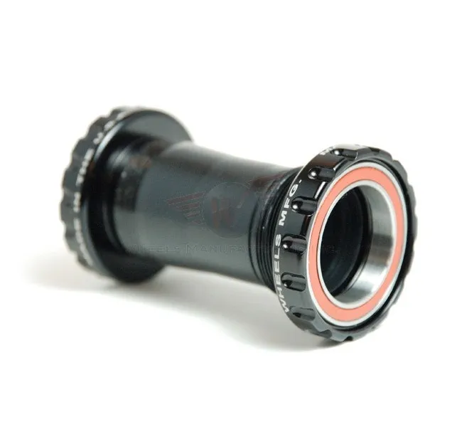 Wheels MFG Innenlager BSA Gewinde Angular Contact | Achse 30 mm Kurbelachse 68-73 mm schwarz