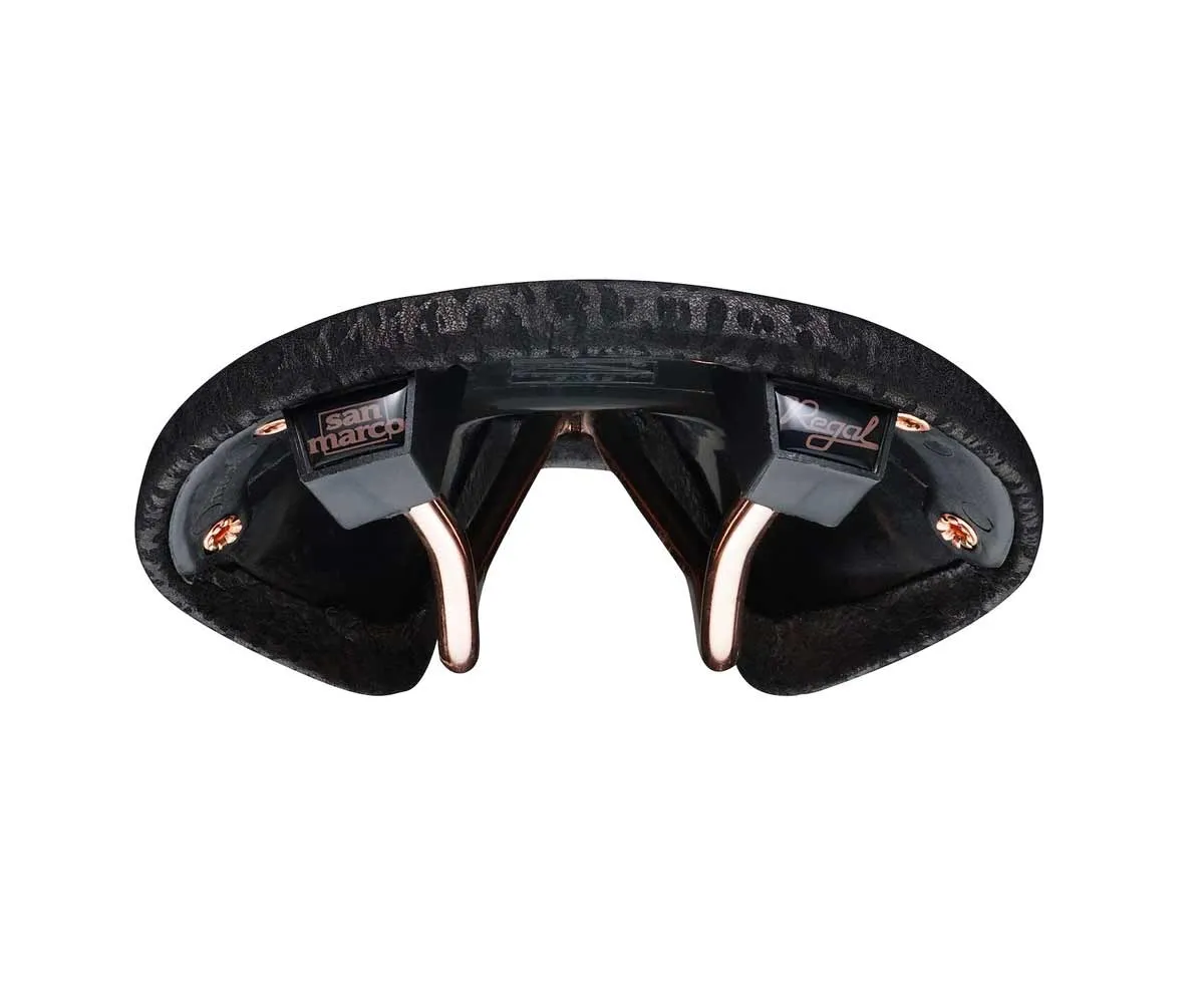 Selle San Marco Regal Sattel Le Rino schwarz Gestell Stahl