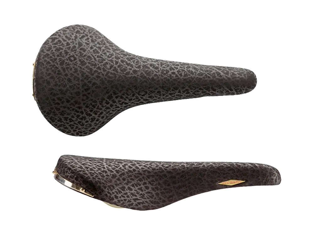 Selle San Marco Rolls Rino Sattel Bottega schwarz Gestell Stahl