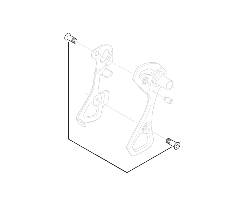 Shimano Ultegra RD-6870 / RD-6770 / RD-6800 / RD-6700 Schaltwerk Ersatzteil | Schaltröllchenschrauben SS