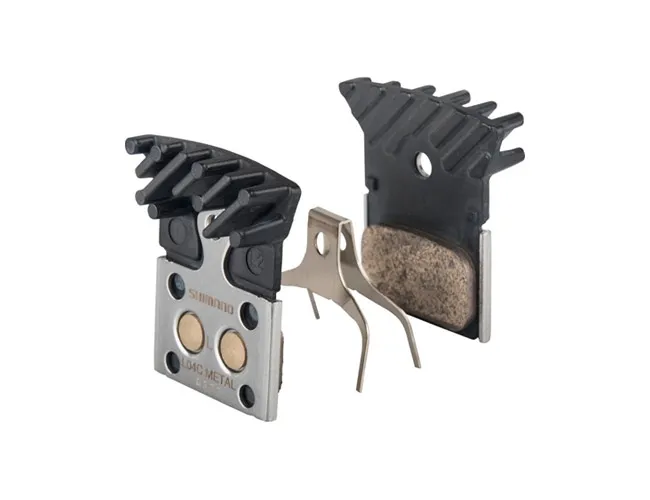 Shimano Disc Bremsbeläge L04C-MF | 2-Kolben Flat Mount Ice-Tec Sinter-Metall | 1 Paar