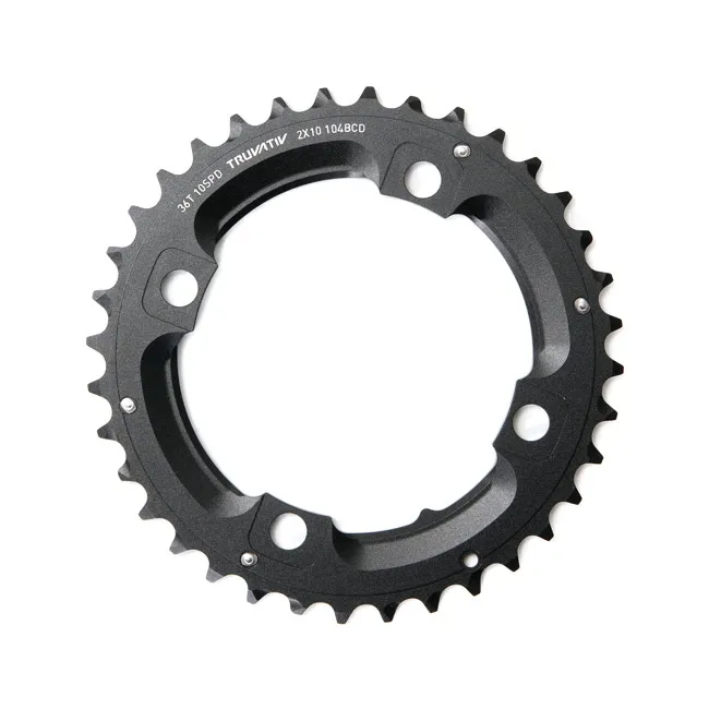 Sram X0 Kettenblatt 36 Zähne 104 mm Lochkreis schwarz mit Bolzen 10x2-fach
