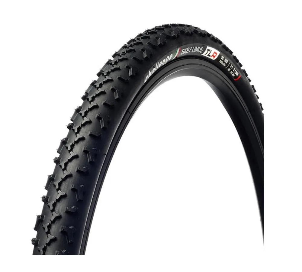 Challenge Baby Limus Race TLR Crossreifen 120 TPI Tubeless ready 33x622 schwarz