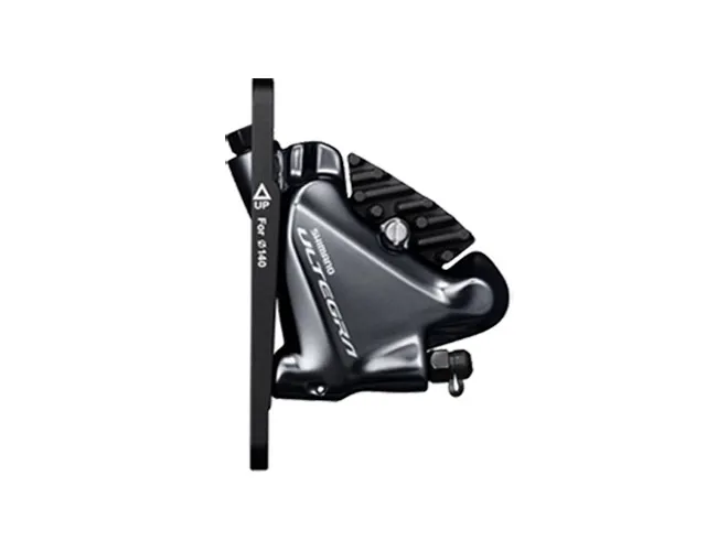 Shimano Ultegra Bremssattel BR-R8070 Flat Mount Vorderrad mit Adapter