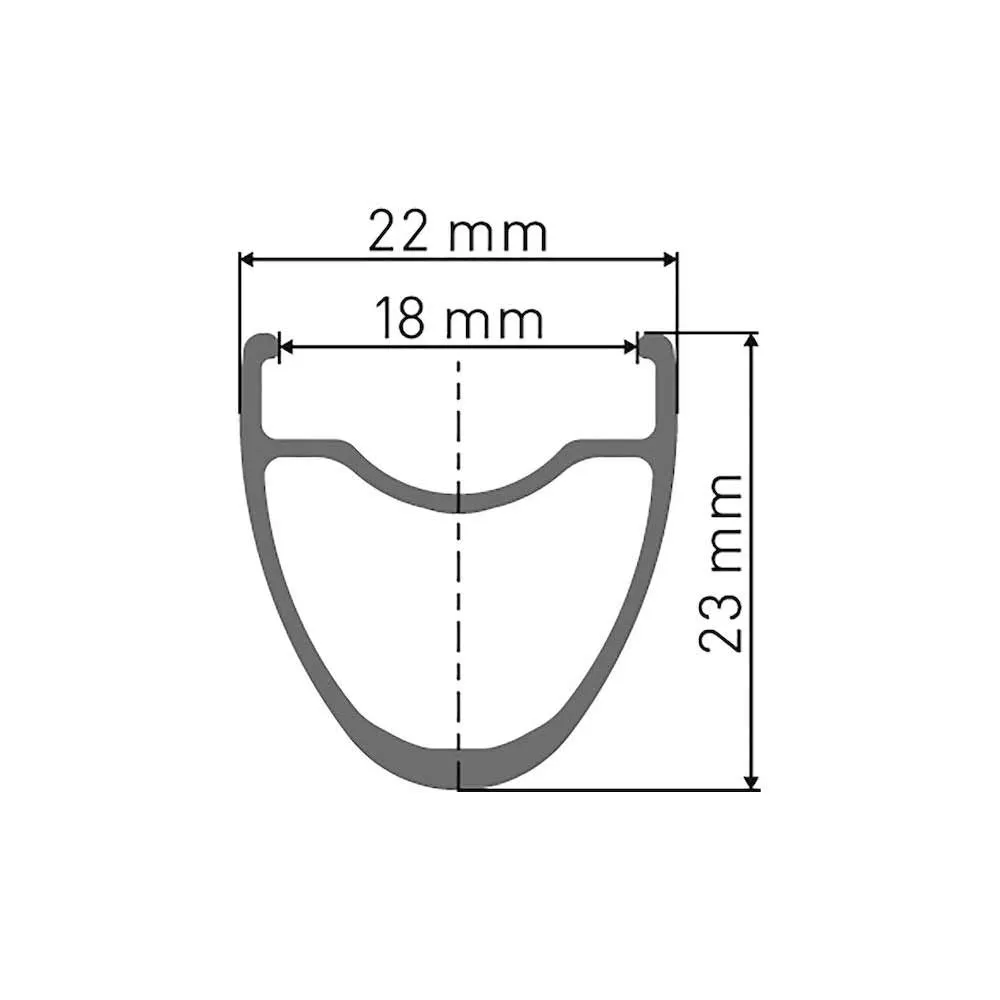 Ersatzteile: DT Swiss PR 1600 Spline DB 23 Vorderrad Disc CL