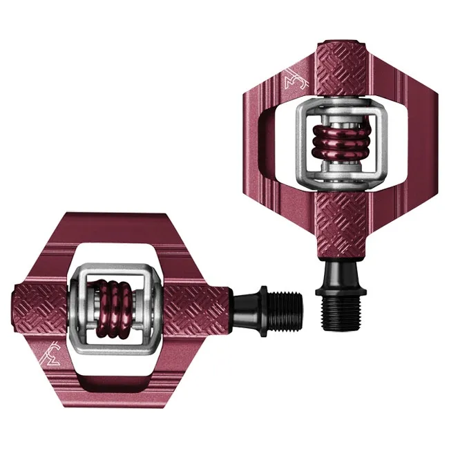 Crankbrothers Candy 3 Pedale dark-red inclusive Cleats