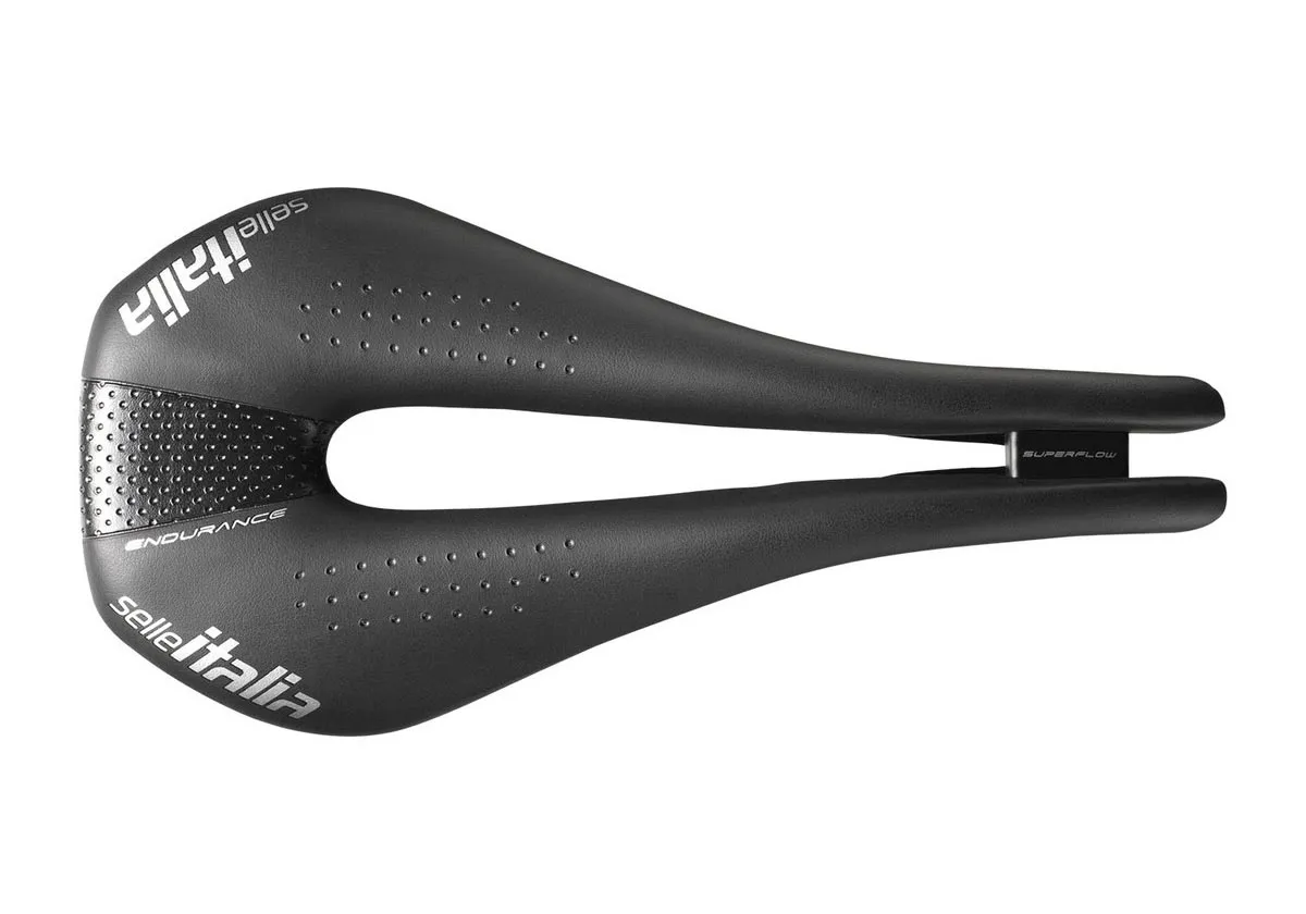 Selle Italia Novus Endurance Sattel TM Superflow S3 schwarz