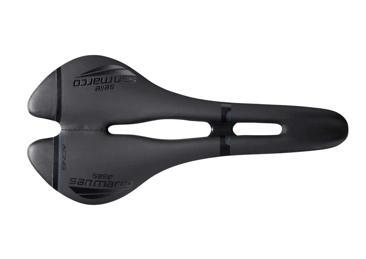 Selle San Marco Aspide Racing Open Sattel S2 Narrow schwarz Gestell Xsilite