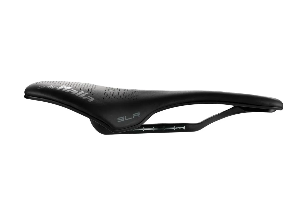 Selle Italia SLR Boost Sattel Superflow S3 Kit-Carbonio schwarz-rot