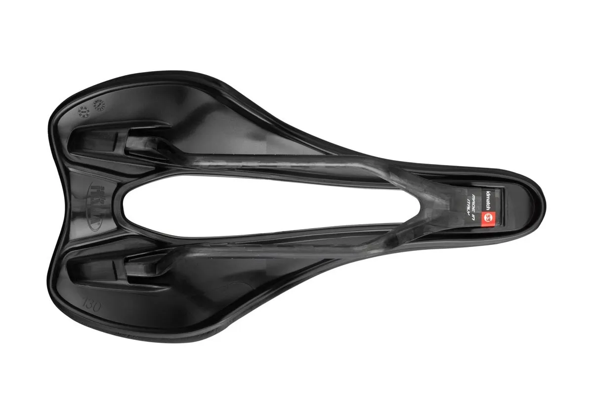 Selle Italia SLR Boost Sattel Superflow S3 Kit-Carbonio schwarz-rot