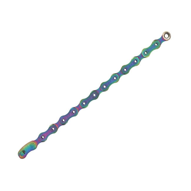 Sram PC XX1 Eagle Kette 12-fach Hollowpin incl Power Lock rainbow 126 Glieder