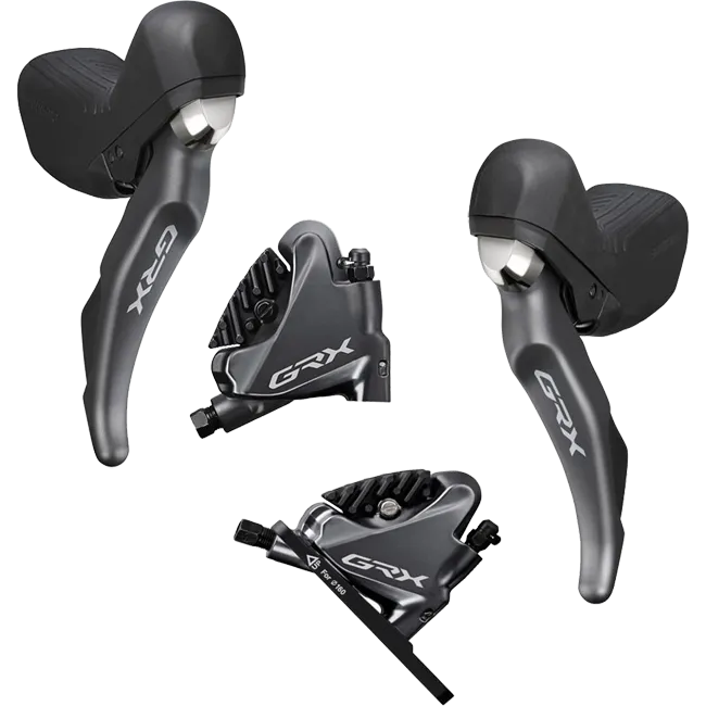 Disc Set Shimano GRX ST-RX810 STI Dual Control 11x2-fach+ BR-RX810 Flat Mount Scheibenbremsen