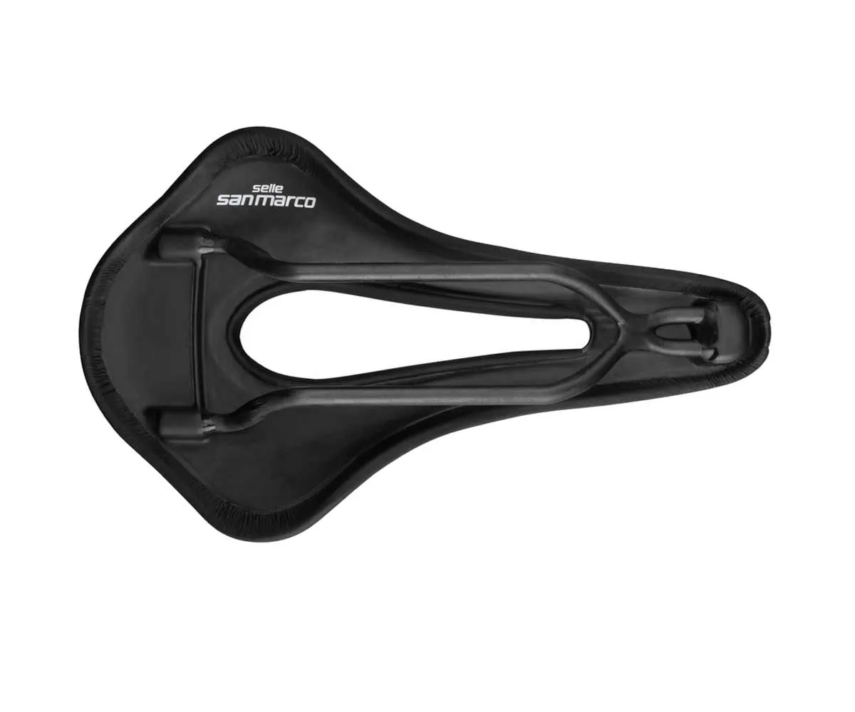 Selle San Marco ShortFit Superleggera Sattel L3 Wide schwarz Gestell Carbon