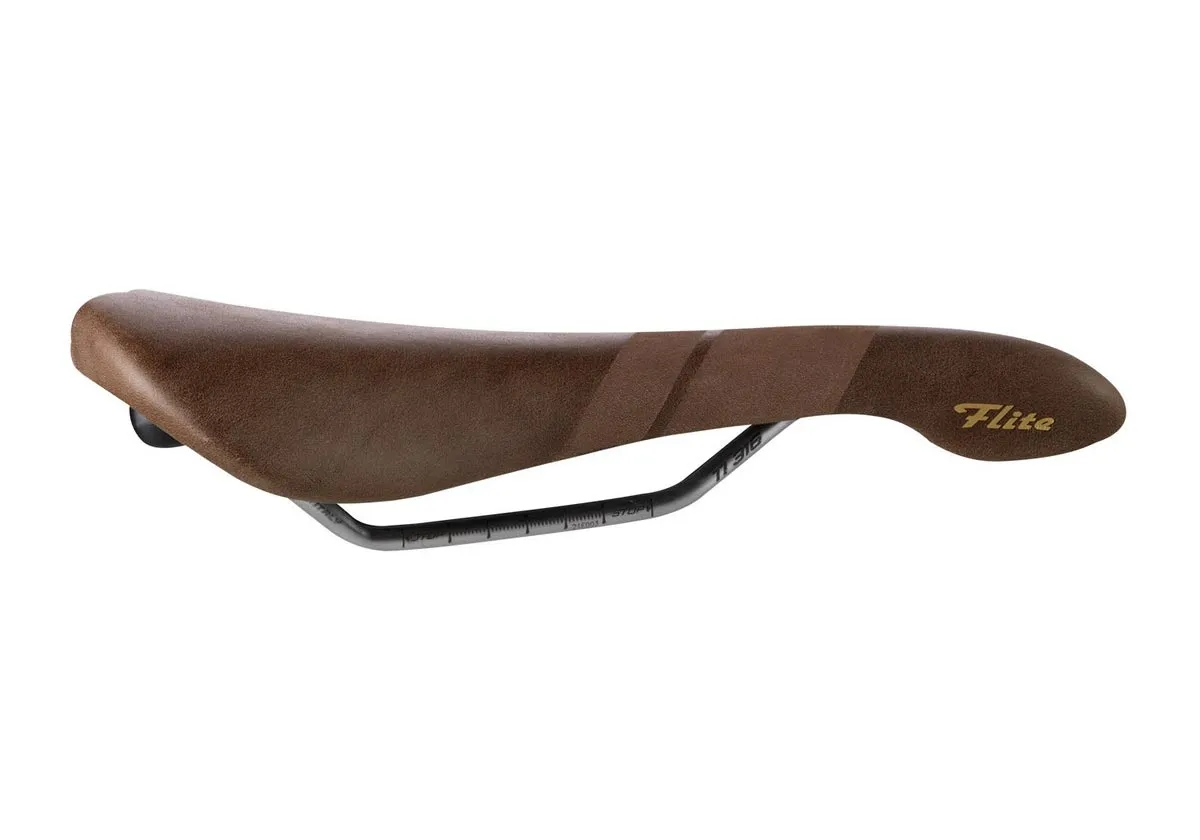 Selle Italia Flite Bullit Ti316 Sattel L1 Breite 146mm Gestell Titan braun