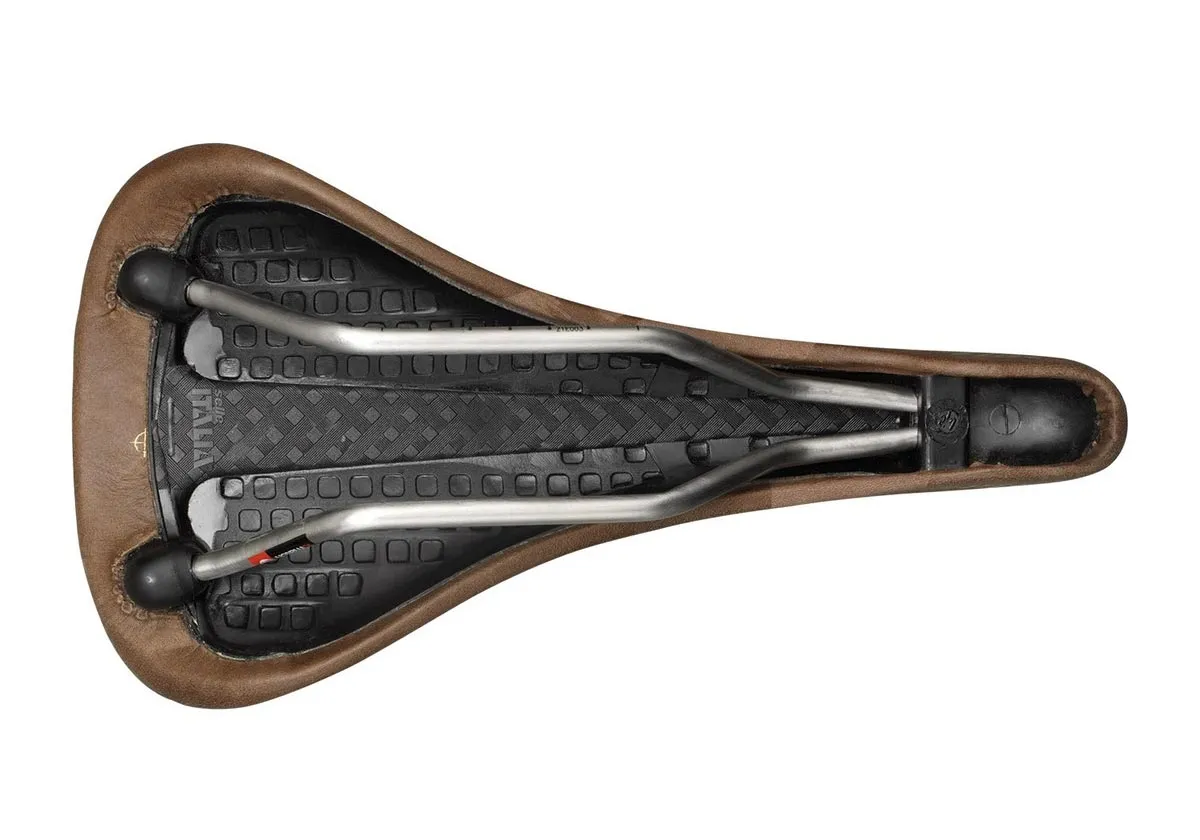 Selle Italia Flite Bullit Ti316 Sattel L1 Breite 146mm Gestell Titan braun