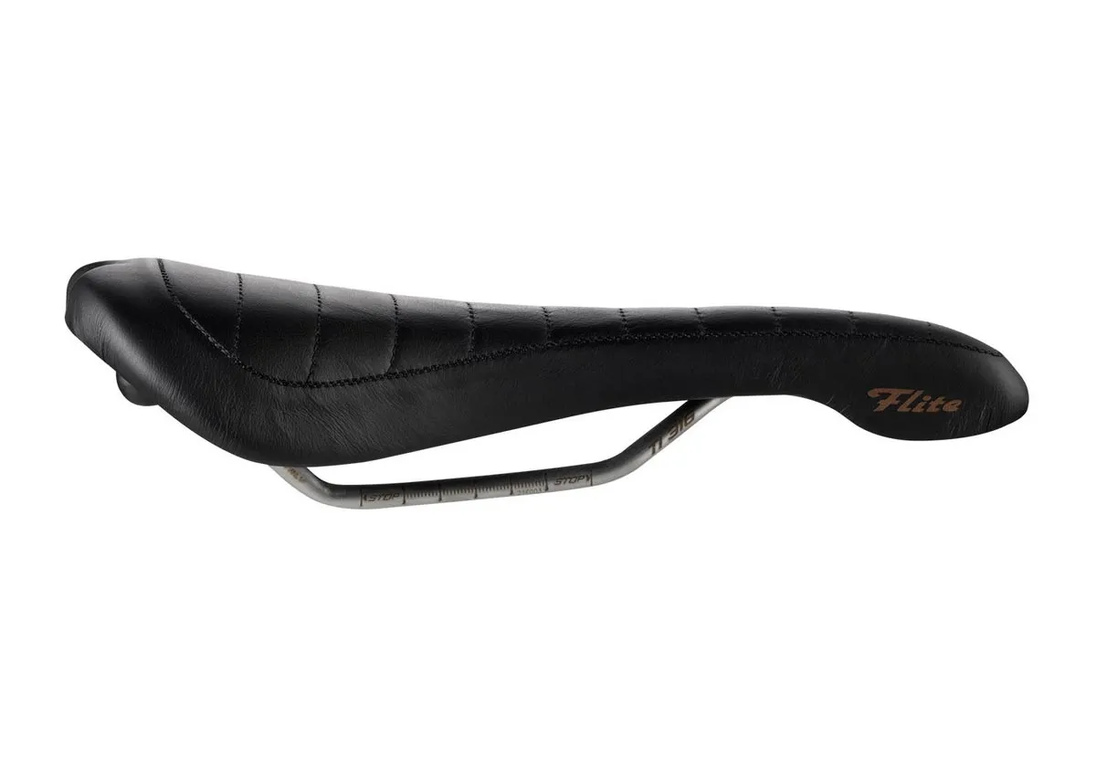 Selle Italia Flite Bonnie Ti316 Sattel L1 Breite 146mm Gestell Titan schwarz
