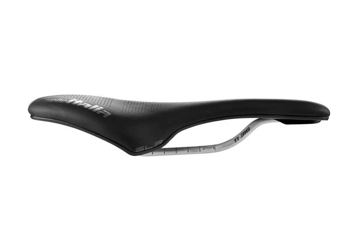 Selle Italia SLR Boost Gravel Sattel TI316 Superflow S3 schwarz