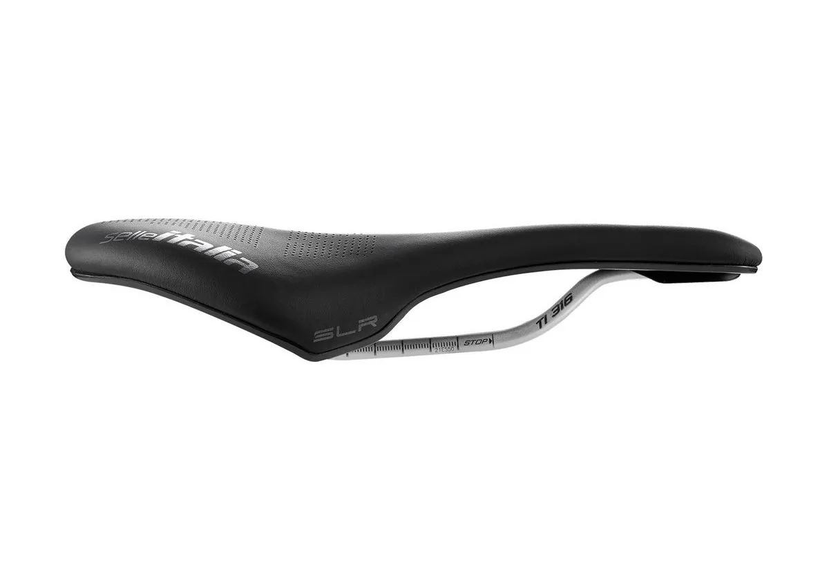 Selle Italia SLR Boost Endurance Sattel Ti316 Superflow L3 schwarz