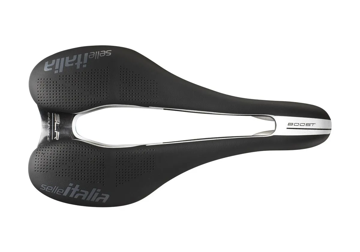 Selle Italia SLR Boost Endurance Sattel Ti316 Superflow S3 schwarz