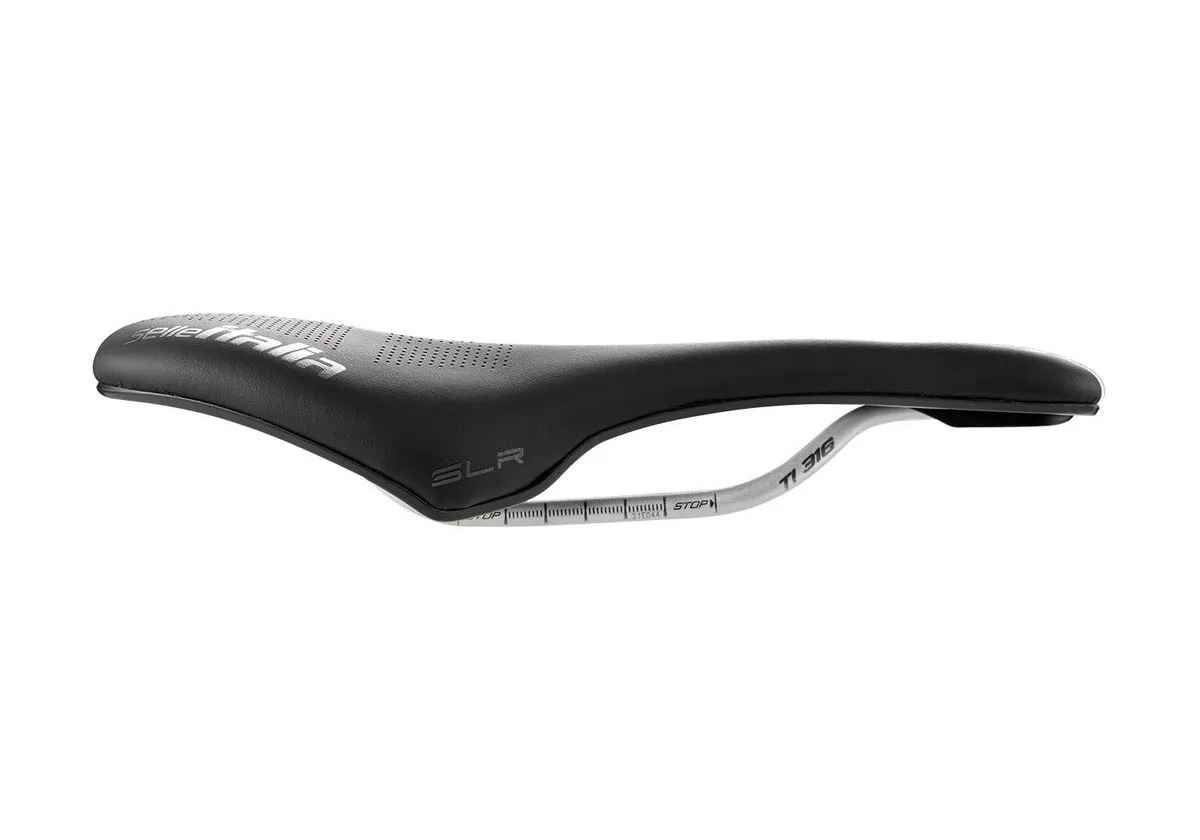 Selle Italia SLR Boost Endurance Sattel Ti316 Superflow S3 schwarz
