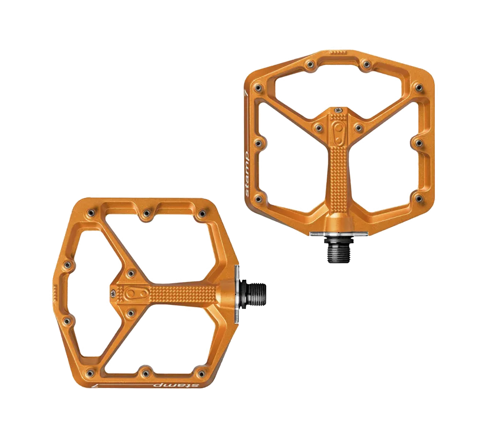 Crankbrothers Stamp 7 Plattform Pedale orange small