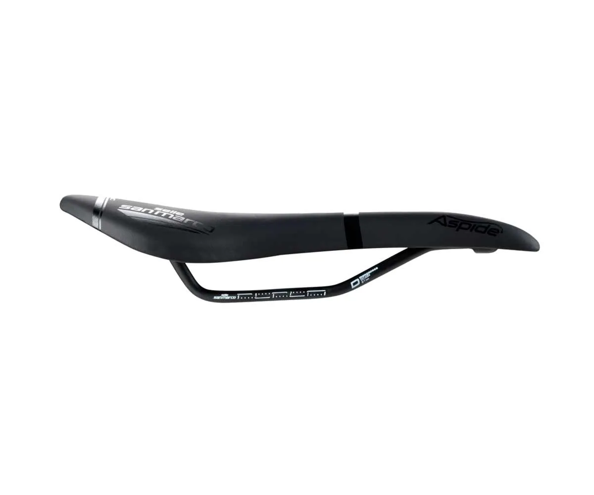 Selle San Marco Aspide Dynamic Open Fit Sattel L2 Wide schwarz Gestell Manganese