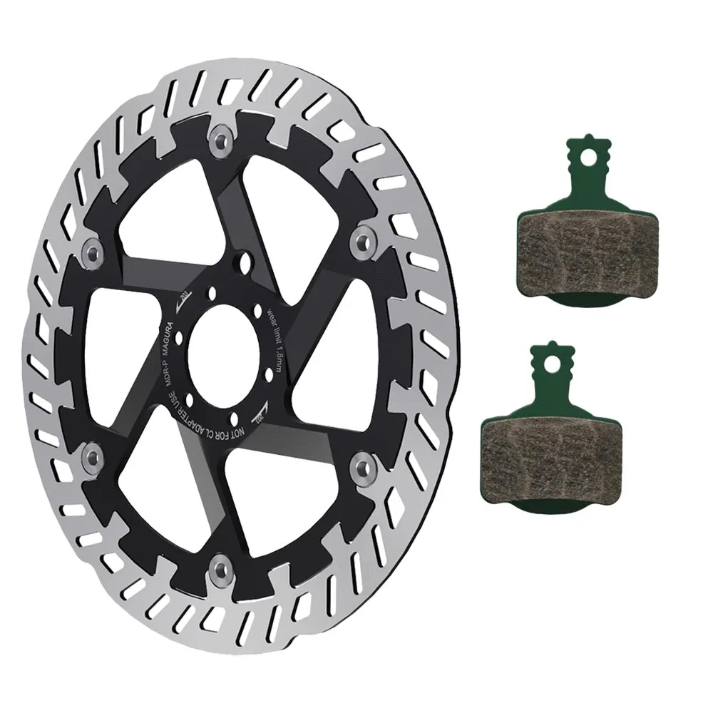 Magura MT eSTOP Optimized Kit - MDR-P Bremsscheibe 220 mm + 2 Kolben Bremsbeläge Type 7.S