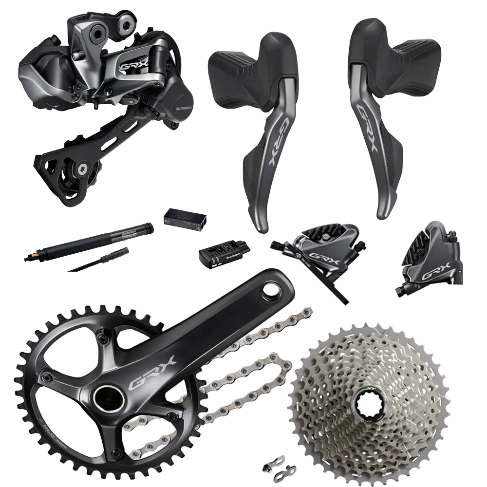 Shimano GRX 817 Di2 Gravel Gruppe 11x1-fach Disc komplett max 42 Zähne