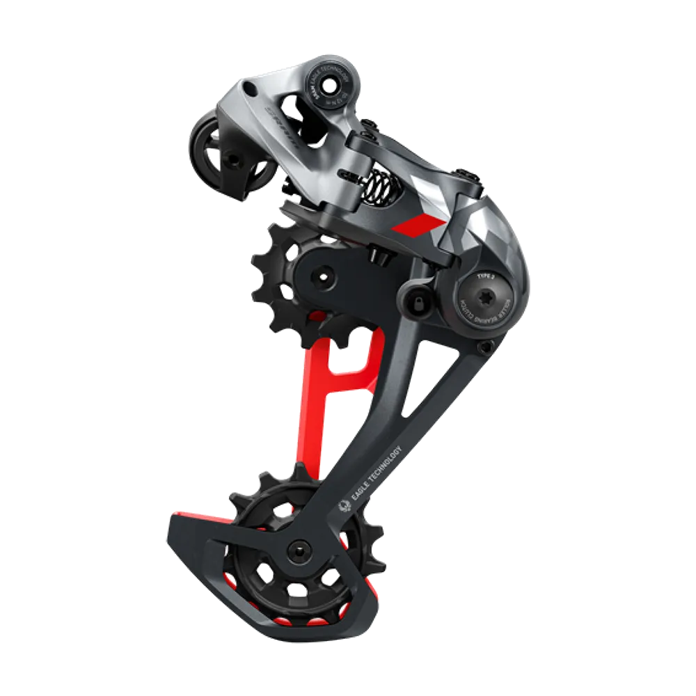 Sram X01 Eagle Schaltwerk 12-fach X-Horizon Type 3 lunar-red max 52 Z